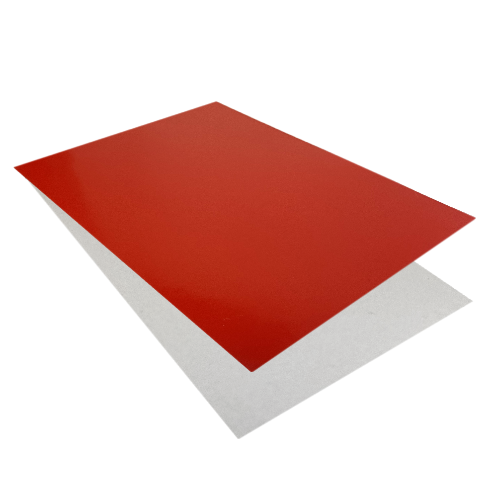 Обложки картонные глянец  А4 красные