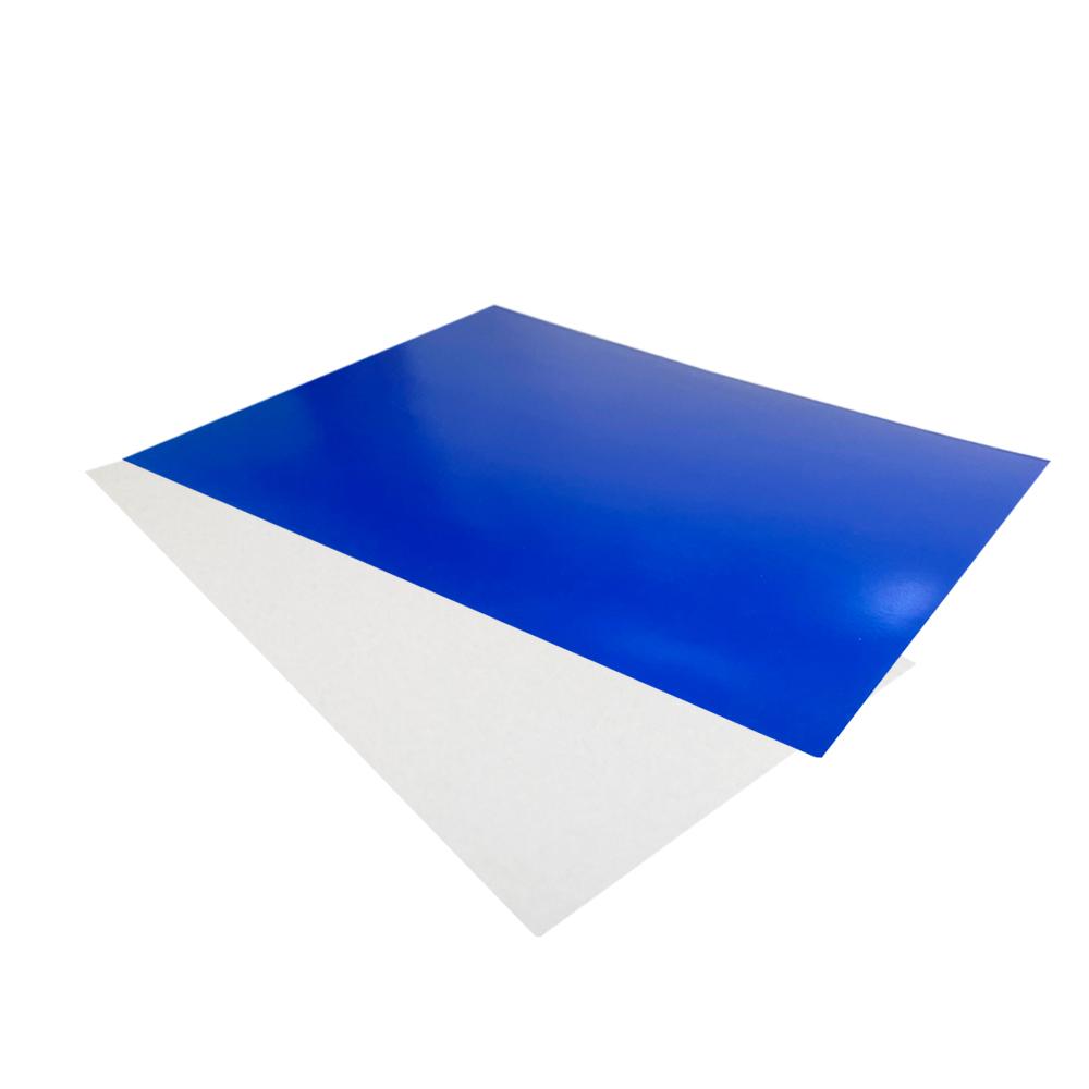Обложки картонные глянец  А4 синие