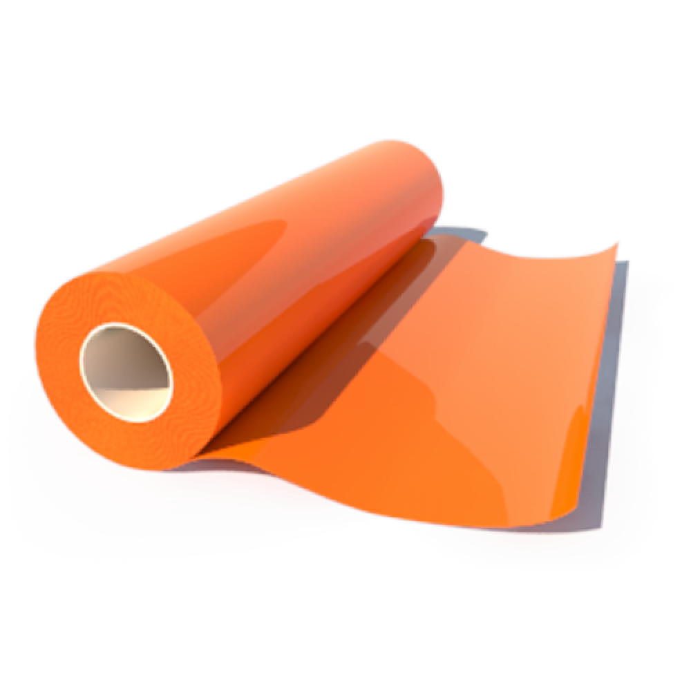 Термоплёнка Poli-Flex Premium 415 Orange, рулон 0,5x25м